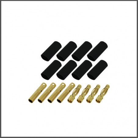 Gold plating plugs-4mm