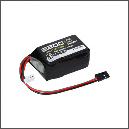 Performa lipo hump receiver pack 2200mah 7.4v small (PA9482)