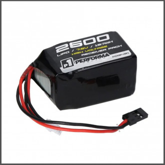 Performa lipo hump receiver pack 2600mah 7.4v