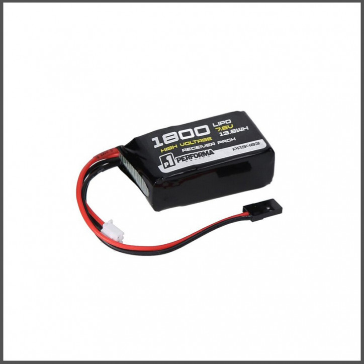 Performa lipo hump receiver pack rx 1800mah 7.6v