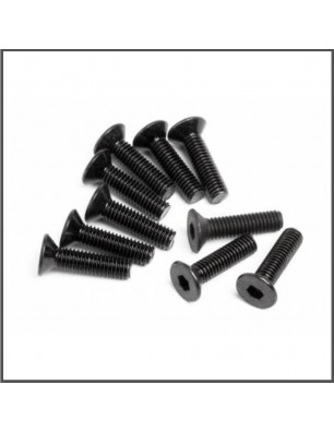 FLAT HEAD SCREW M3X12MM (HEX SOCKET/10PCS) SPARE PARTS HB