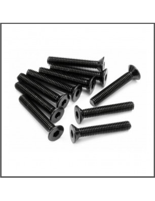 FLAT HEAD SCREW M3X18MM (HEX SOCKET/10PCS) SPARE PARTS HB