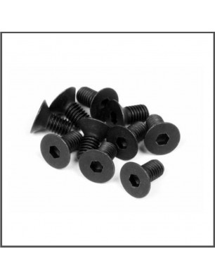 FLAT HEAD SCREW M3X6MM (HEX SOCKET/10PCS) SPARE PARTS HB