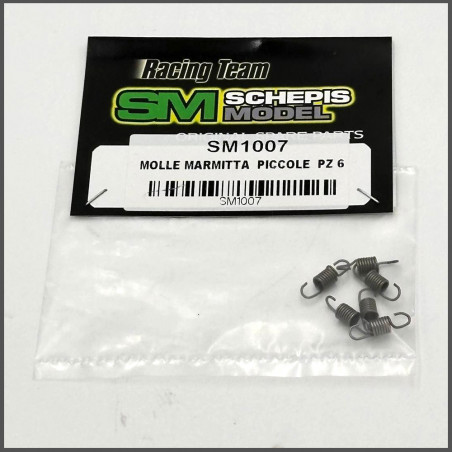 Springs muffler shorty 1/8 1/10 (6pz)