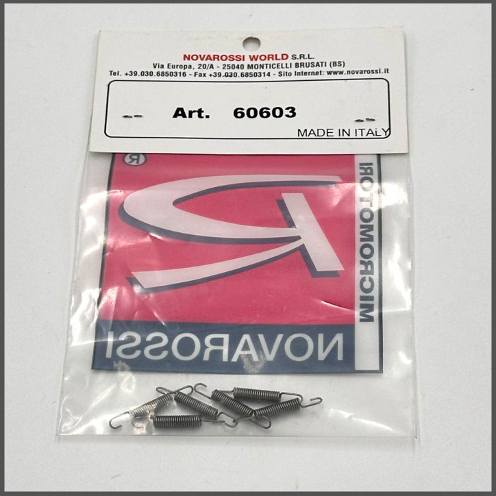 Spring manifold/carter shorty 2,1cc (6pcs) (NOVAROSSI60603)