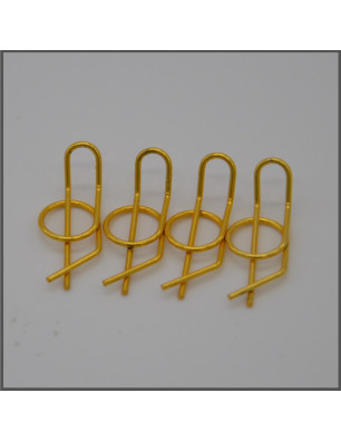 BODY CLIPS ( 4 PCS) GOLDEN SPARE PARTS BLISS