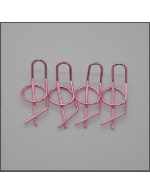 BODY CLIPS ( 4 PCS) PINK SPARE PARTS BLISS