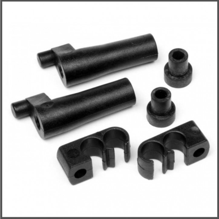 Fuel tank stand-off and fuel line clips set (HB67364)