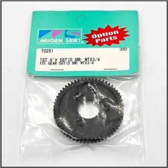 1st gear 58t (0.8mm) mtx3/4 (T0251)