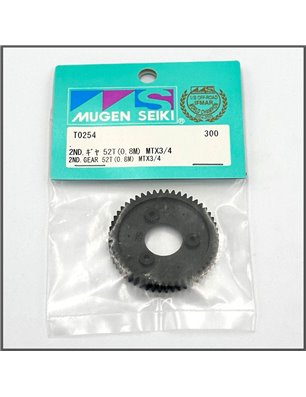 2nd Gear 52T (0.8mm) MTX3/4