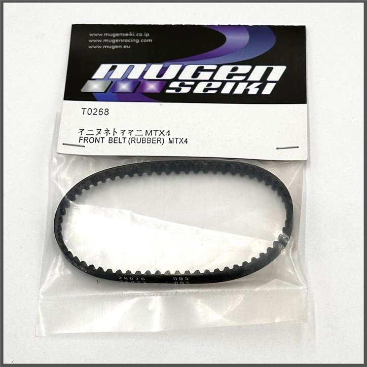 Front belt (rubber) mtx4 (T0268)