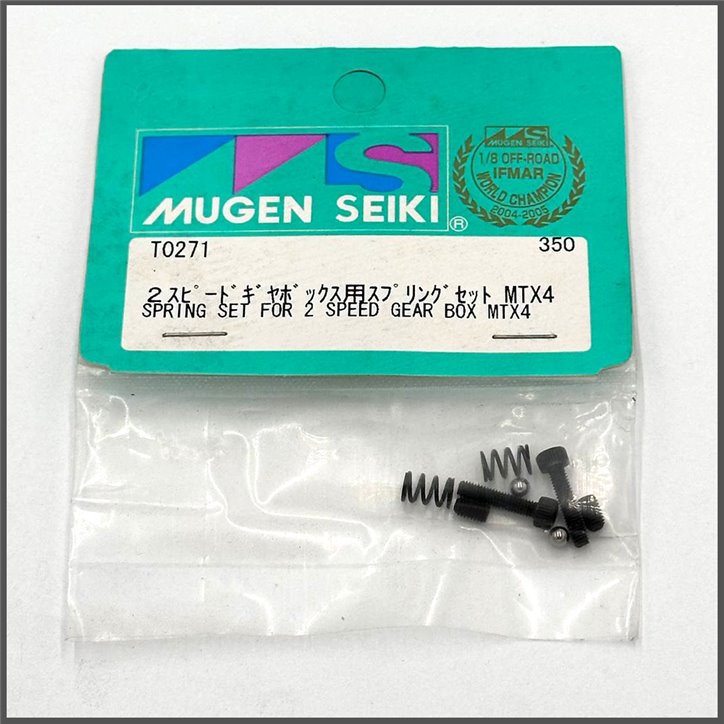 Spring set for 2 speed gear box mtx4 (T0271)