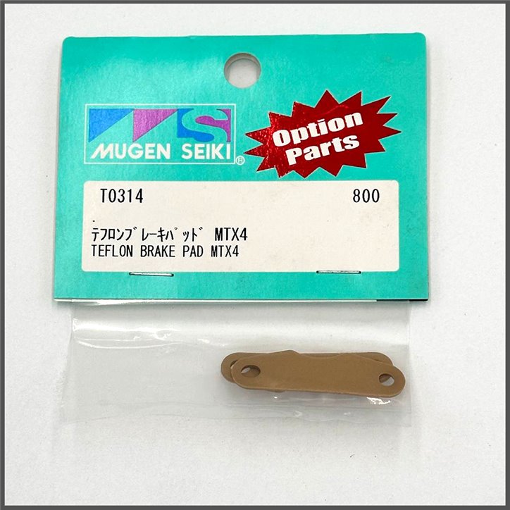 Teflon brake pad mtx4 (T0314)