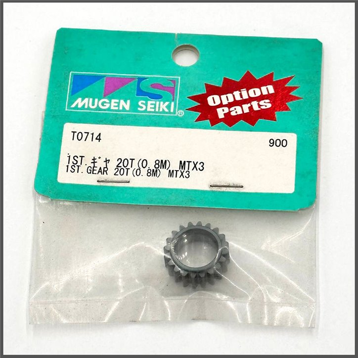 1st gear 20t (0.8mm) mtx3 (T0714)