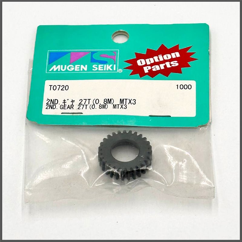 2nd Gear 27T (0.8mm) MTX3