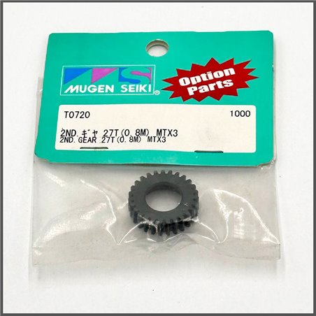 2nd Gear 27T (0.8mm) MTX3