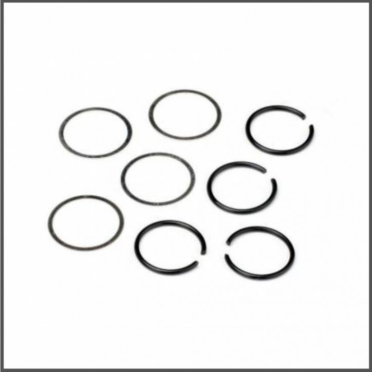 Input shaft clip/shim set (4pcs) (HB114762)