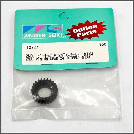 2nd Pinion Gear 24T (Steel) MTX4