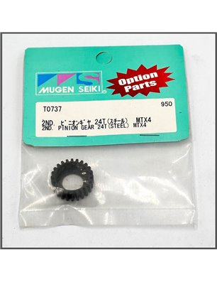 2nd Pinion Gear 24T (Steel) MTX4