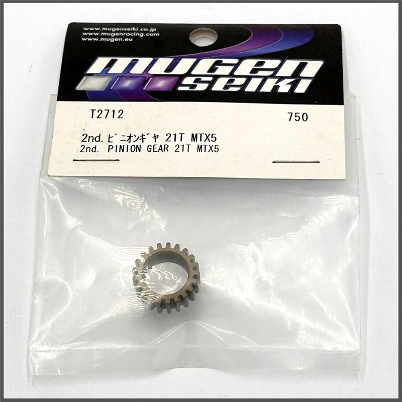 2nd Pinion Gear 21T MTX5