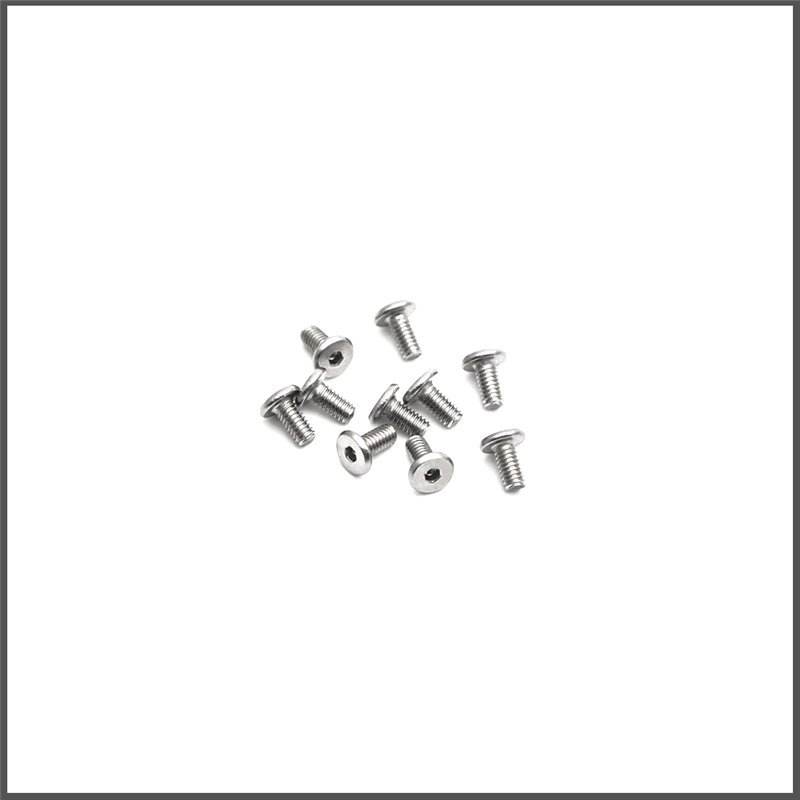 Screw allen flathead M2.5x5 (10)