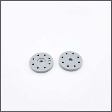 1/8 BBS Precision Plastic Shock Piston (1.2X8Holes) (2)