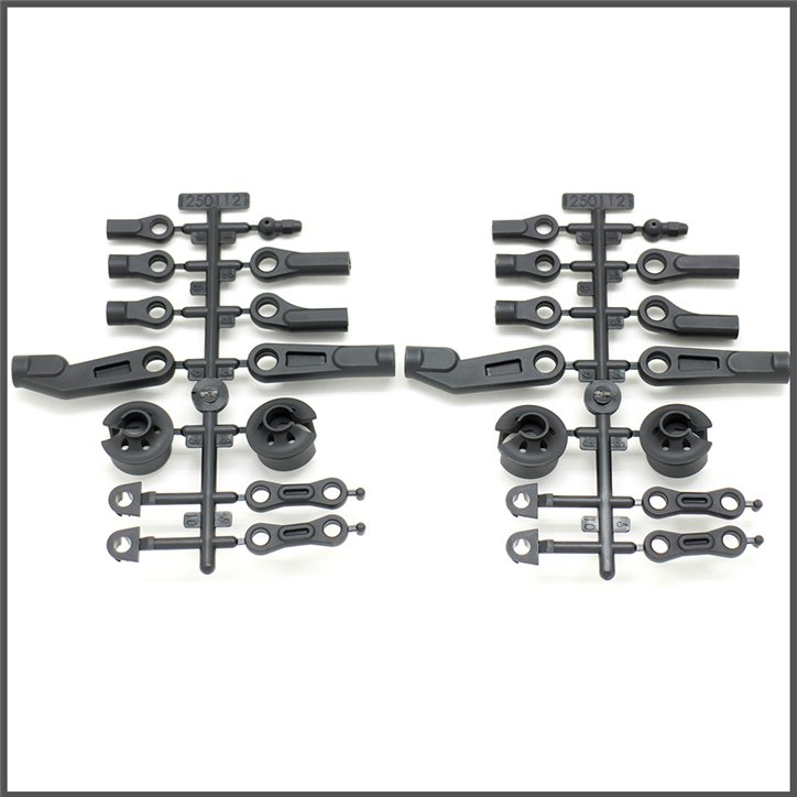 S35/S350 Ball End Set with Shock Plastik Parts Set (SW2501121C)