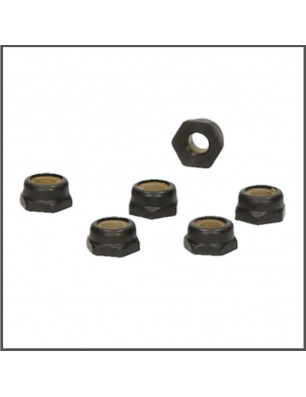 M3 NYLOCK NUT (THIN PROFILE) (6PCS) SPARE PARTS HB