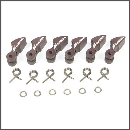 Tornado II Clutch Shoes with 1,0mm Springs (6)
