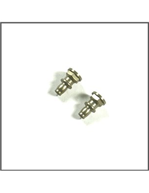 S350 Series Aluminum Shock Cap Stud (-1.3mm) (2pcs)