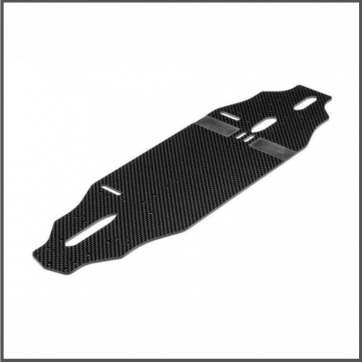 Main chassis 2.25mm (carbon fiber/92mm) (HB114496)