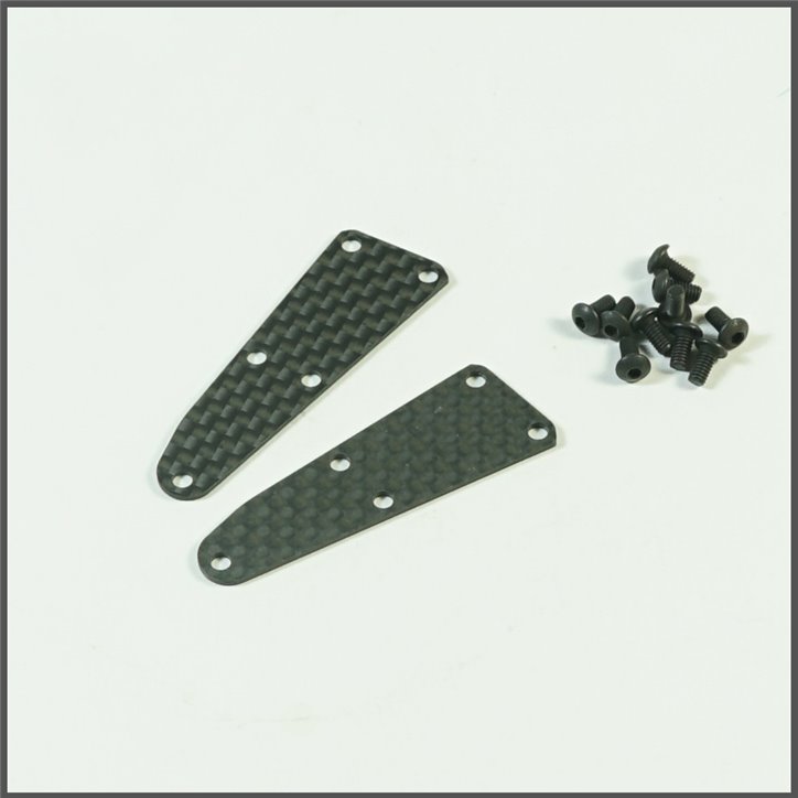 Pro-composite Carbon Front Upper Arm Cover Set (1mm) (2PC) (SW340003)