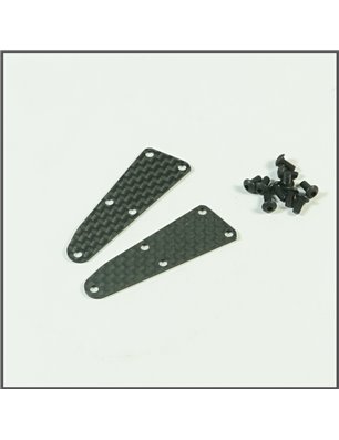 Pro-composite Carbon Front Upper Arm Cover Set (1mm) (2PC)