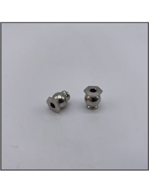 SWORKz Rear Upper Sus. Arm Steel Ball Stud 7mm Hex (2pc)