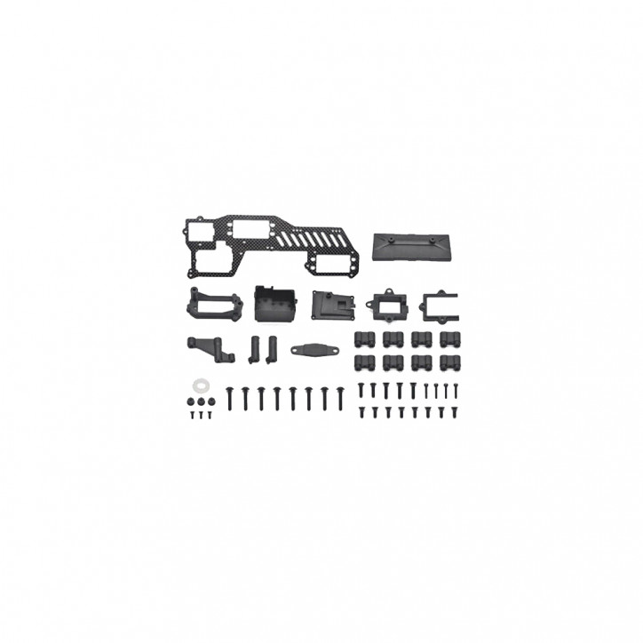 Radioplate set carbon SRX8 GT V2 (SER601259)