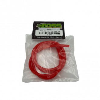 FUEL SILICON PIPE - RED 1M SPARE PARTS BLISS