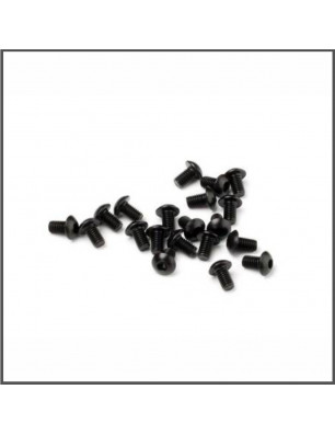 RACE SPEC BUTTON HEAD SCREW M3X5MM (20PCS) SPARE PARTS HB