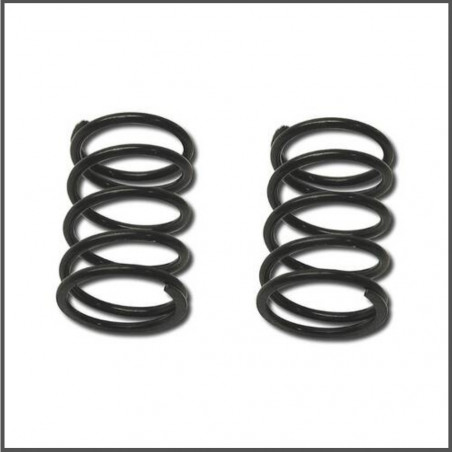 Racing shock spring 14x25x1.5mm 5.75 coils (white 2pcs)