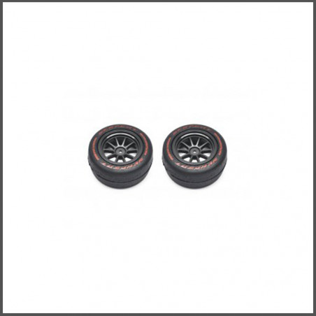 Wheel/tyre set fr S (2) F190 (SER302061)