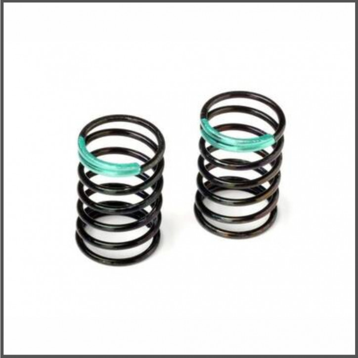 Racing shock spring 14x25x1.5mm 6.75 (green/2pcs) (HB114531)