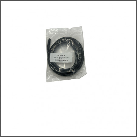 SILICON WIRE 8AWG (1m) BLACK (BLI525-B)