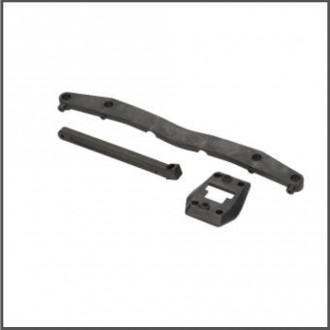 Rear brace and body mount/2 speed cover (HB115841)