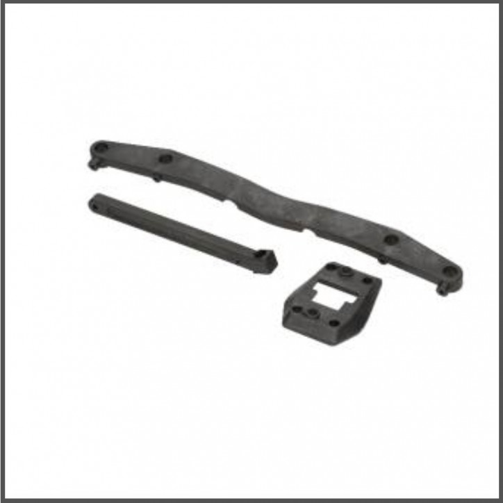 Rear brace and body mount/2 speed cover (HB115841)