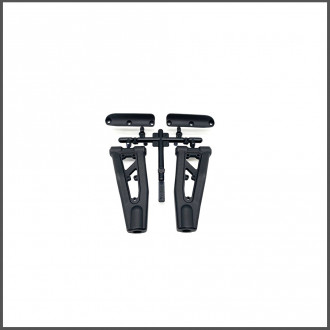 SWORKz LCD Front Upper Arms with Down Force Wings Standard Material (2)  (SW228024S)