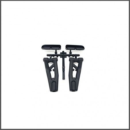 SWORKz LCD Front Upper Arms with Down Force Wings Standard Material (2)  (SW228024S)