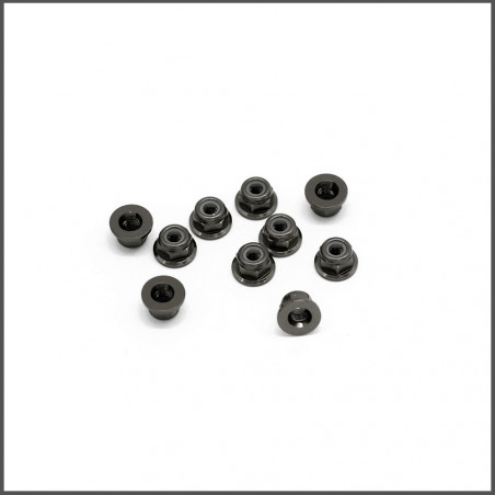 SWORKz Flange M3 Lock Nut EVO (GM) (10pc) (SW103003A)