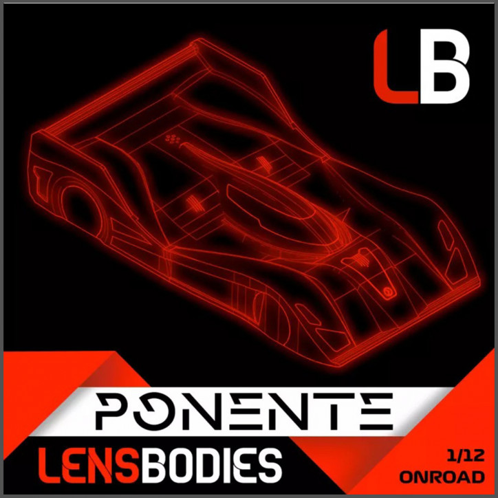 1/12 onroad body Ponente – Lens Bodies