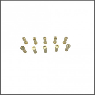 Corsatec  5mm plugs flat 10pcs (CT60024)