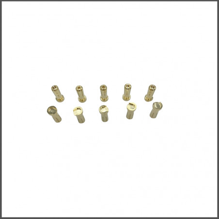 Corsatec  5mm plugs flat 10pcs (CT60024)