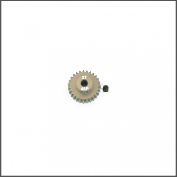 Motor-pinion alu hard  48P / 27T (SER120165)